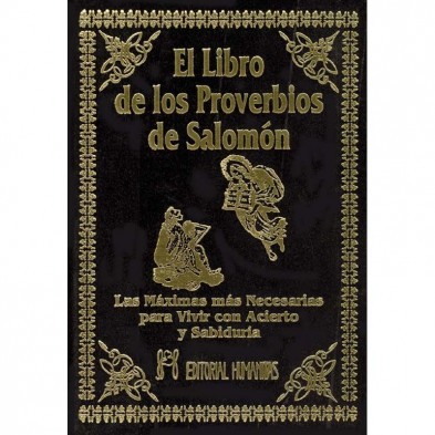 portada del libro El libro de los proverbios de Salomon