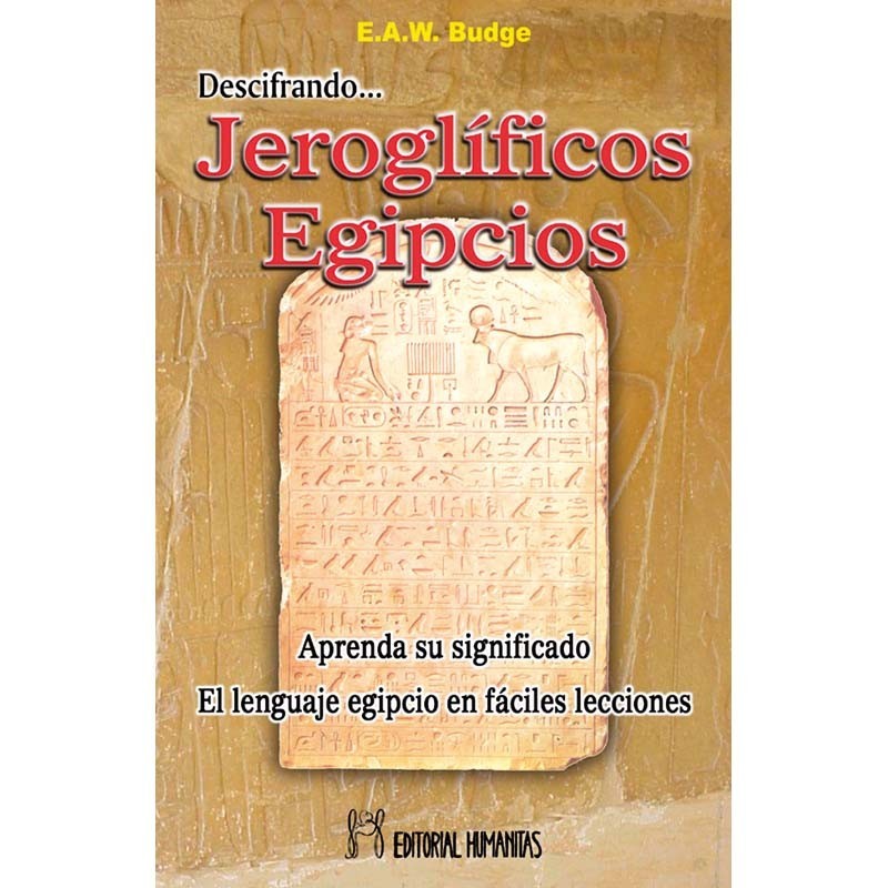 portada del libro Descifrando jeroglificos egipcios