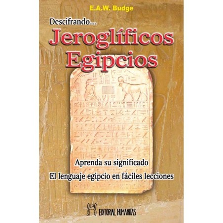 portada del libro Descifrando jeroglificos egipcios