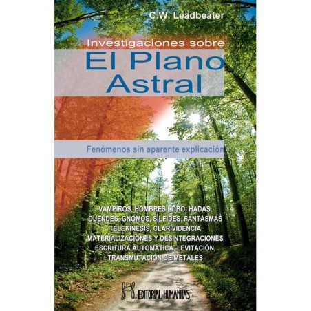 portada del libro Investigaciones sobre el plano astral