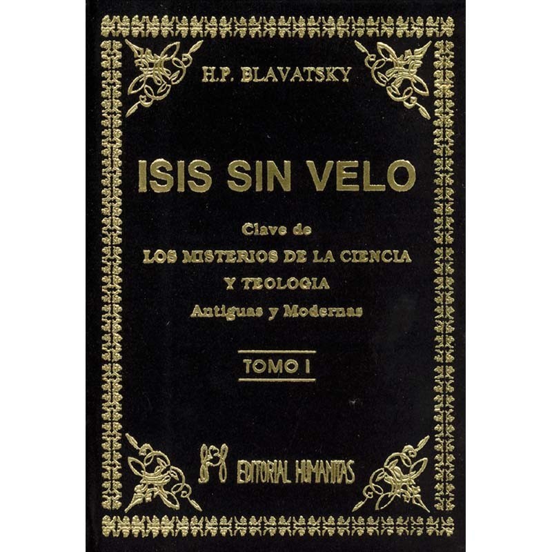 portada del libro Isis sin velo -tomo I-
