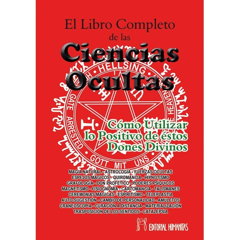 portada del libro El libro completo de las ciencias ocultas
